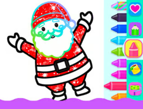 Jeu Dessin pour tout-petit: Noël  en ligne