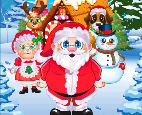 Jeu Docteur de dentiste de Noël  en ligne