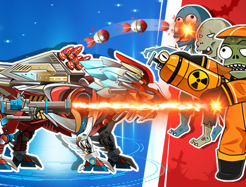 Jeu Terminateur de robot T Rex  en ligne