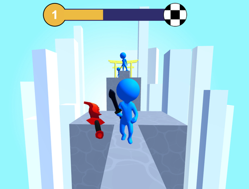 Jeu Joueur de l'épée! Ninja Slice Runner  en ligne