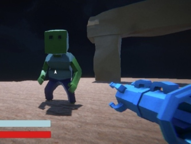 Jeu Zombie déserte  en ligne