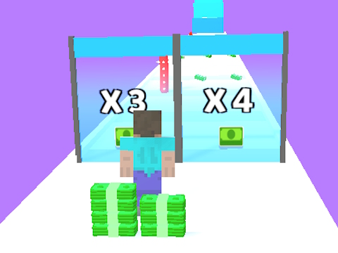 Jeu Pile d'argent minecraft  en ligne