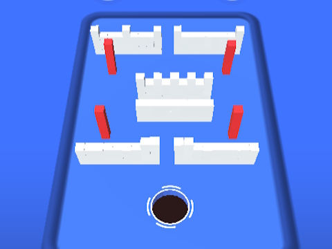 Jeu Trou 3d Color Block Game  en ligne