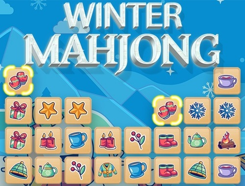 Jeu Mahjong d'hiver  en ligne