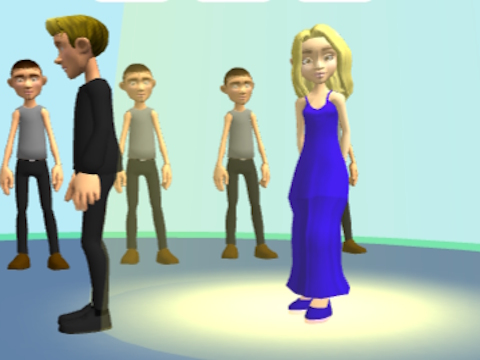 Jeu J'adore faire la ruée vers le shopping  en ligne