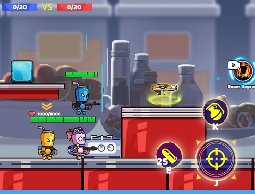 Jeu Bouteille Avenger Royale  en ligne