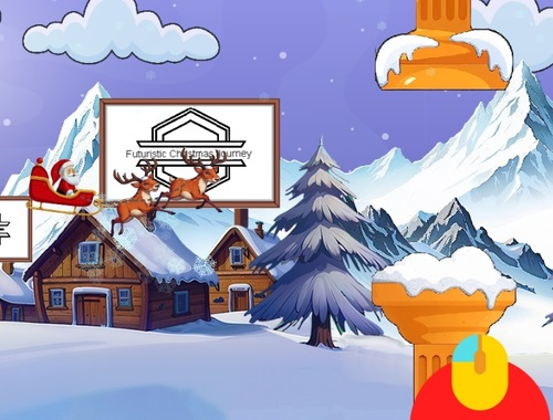 Jeu Journeau de Noël futuriste  en ligne