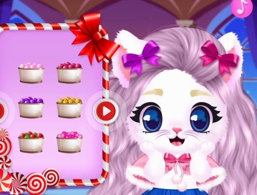Jeu Vacances de chat et de lapin  en ligne