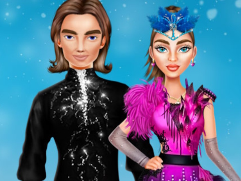 Jeu Ballerine de patinage sur glace  en ligne