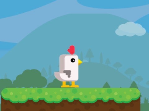 Jeu Poulet Scream Race  en ligne
