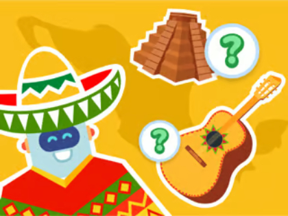 Jeu Quiz pour enfants: devinez le pays  en ligne