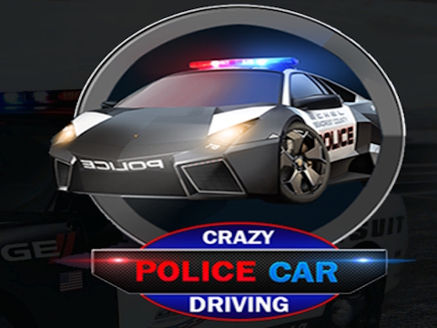 Jeu Crazaine de voitures de police  en ligne