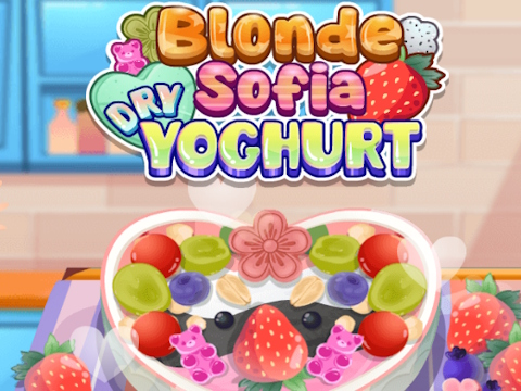 Jeu Sofia blonde: yaourt sec  en ligne