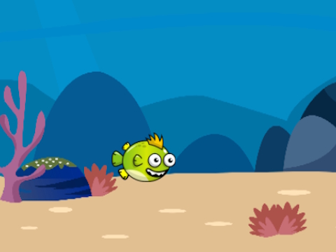 Jeu Poisson flappant  en ligne