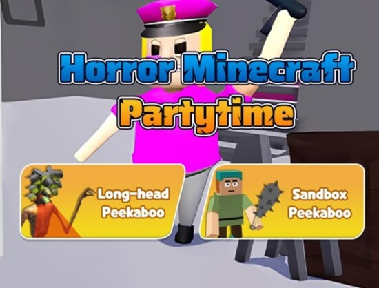 Jeu Horreur Minecraft Partytime  en ligne