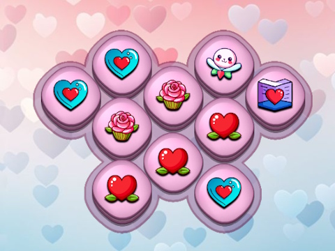 Jeu Trio de carreaux d'amour  en ligne