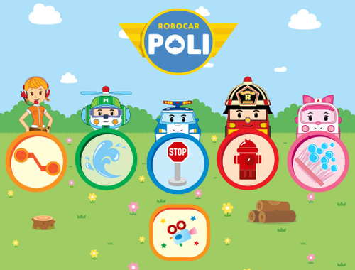 Jeu Robocar Poli  en ligne