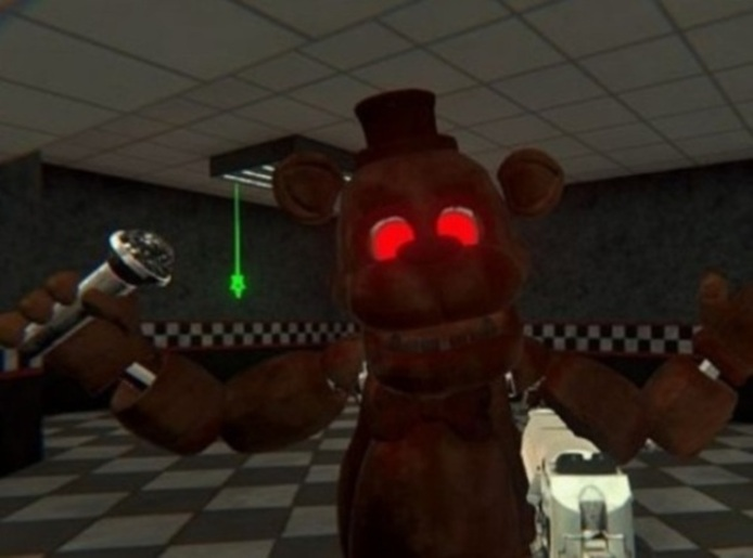 Jeu Frappe du FNAF  en ligne