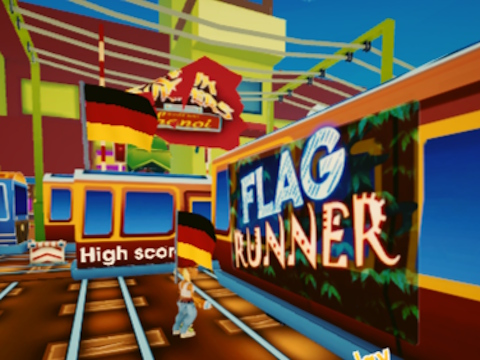 Jeu Runner de drapeau  en ligne