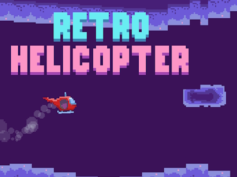 Jeu Hélicoptère rétro  en ligne