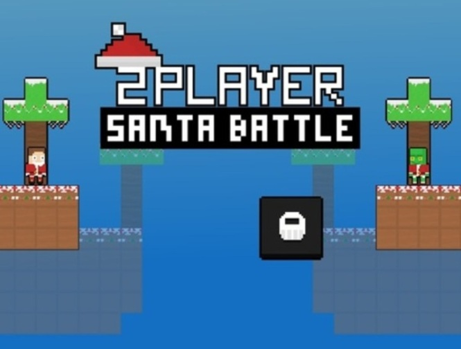 Jeu Bataille de Santa à 2 joueurs  en ligne