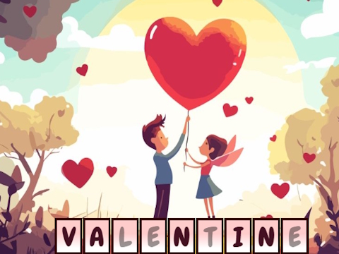 Jeu Alphaword caché de la Saint-Valentin  en ligne