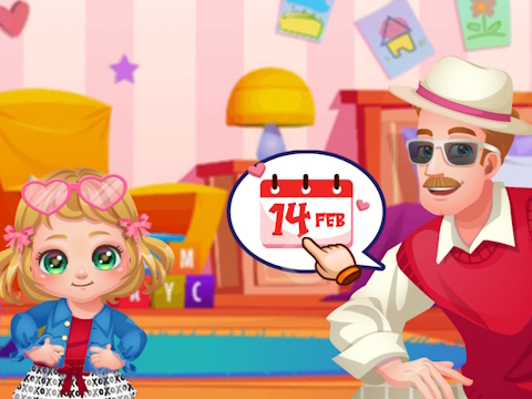 Jeu Bébé Cathy Ep43: Journée d'amour  en ligne