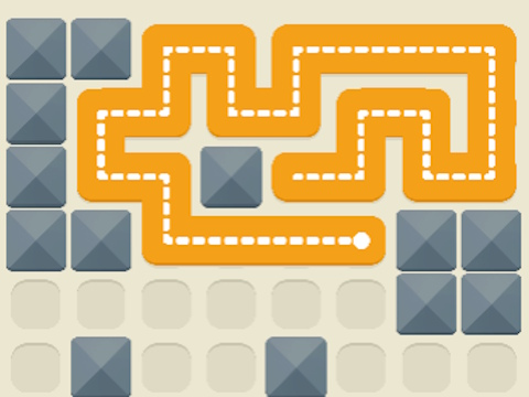 Jeu Remplir une ligne  en ligne