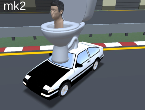 Jeu Skibidi Toilet Racing Multiplayer en ligne