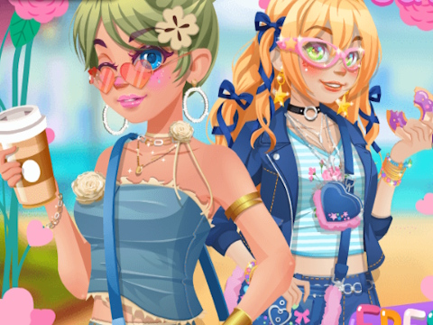 Jeu Girly en denim  en ligne