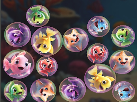 Jeu Fusionnez les Poissons de l'océan!  en ligne