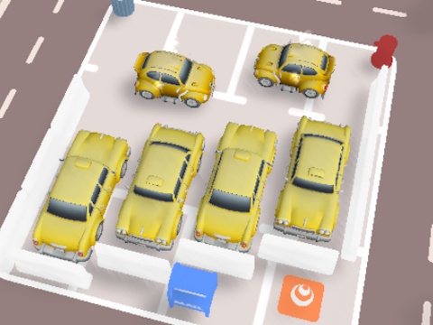 Jeu Parking fou  en ligne