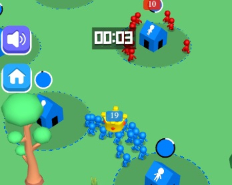 Jeu Capture géante de la foule io  en ligne