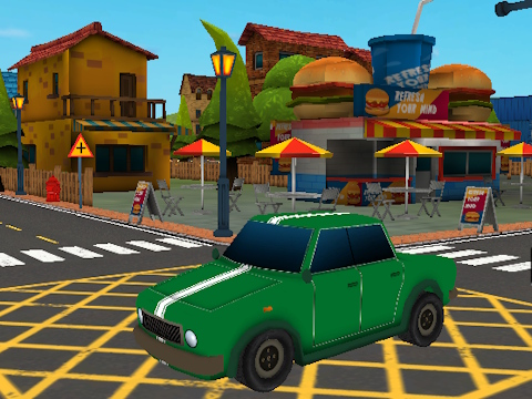 Jeu Parking de ville amusante  en ligne
