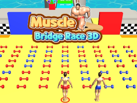 Jeu Muscle Bridge Race 3D en ligne