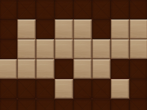 Jeu Puzzle de blocs de bois  en ligne