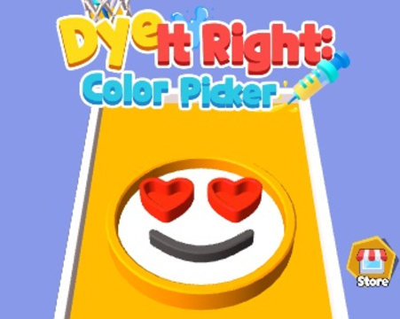 Jeu Dye Picker de couleur droite  en ligne