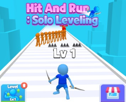 Jeu Hit and Exécuter le nivellement en solo  en ligne