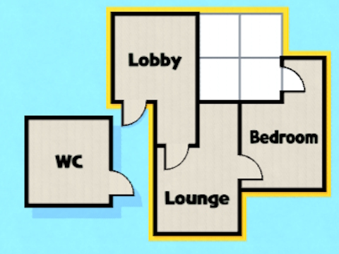 Jeu Sort de chambre - plan d'étage  en ligne