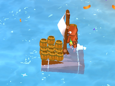 Jeu Survie inactive de l'île  en ligne