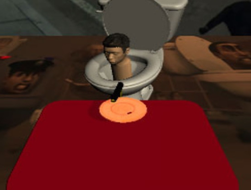 Jeu Skibidi toilettes de calmar  en ligne