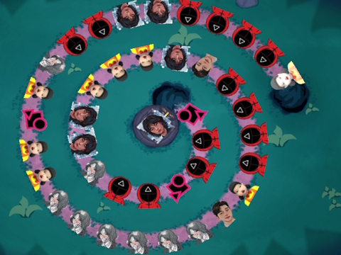 Jeu Shooter de bulles de jeu Squid  en ligne