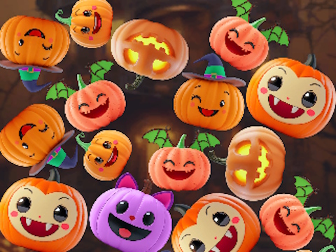 Jeu Merge Pumpkins: Halloween! en ligne