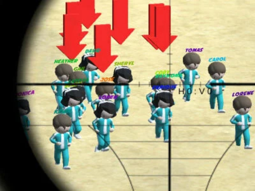 Jeu Sniper de jeu de calmar  en ligne