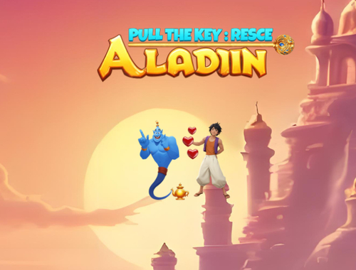 Jeu Tirez la clé de sauvetage Aladin  en ligne
