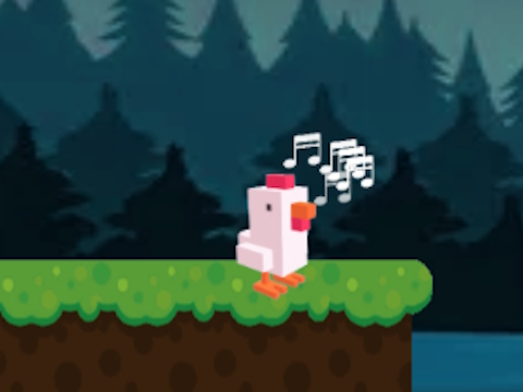 Jeu Race de charge de poulet  en ligne