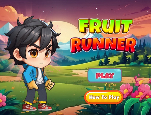 Jeu Coureur de fruits  en ligne