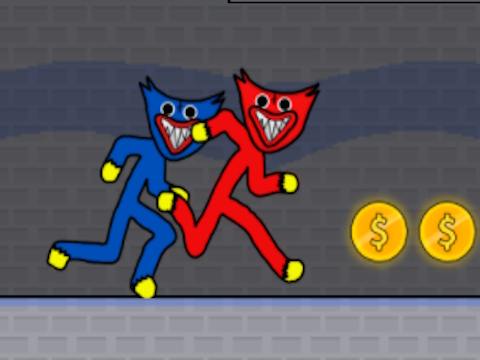 Jeu Duo de fête Stickman Huggy  en ligne