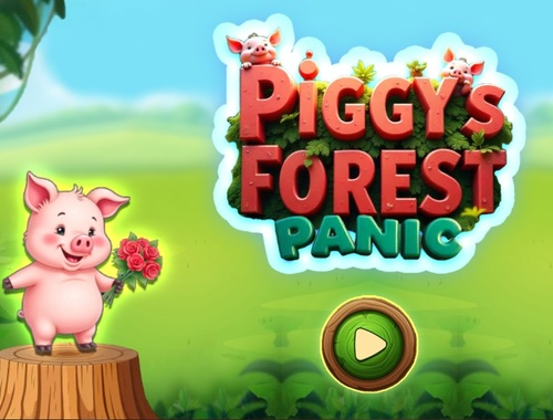 Jeu Panique forestière de Piggy  en ligne
