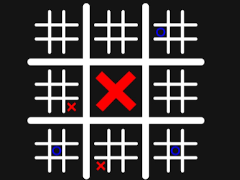 Jeu Ultime noughts et croix  en ligne